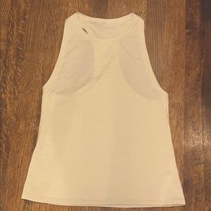 cream tank top